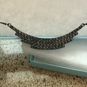 Touchstone Crystal Black Necklace